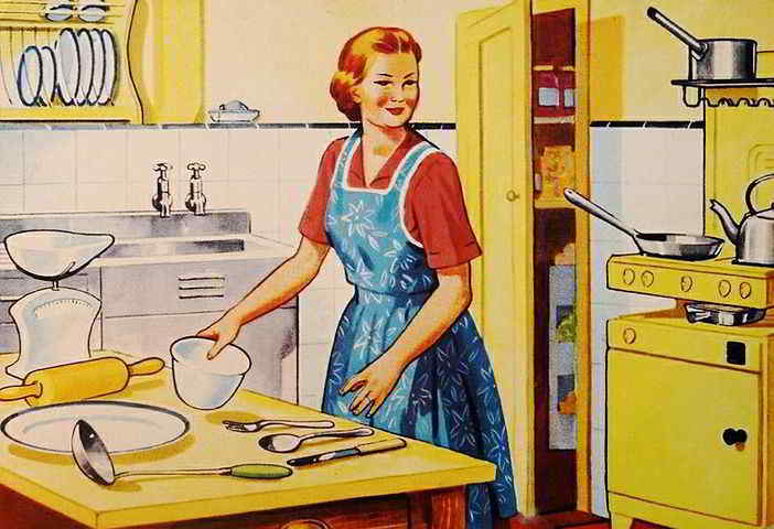 Housewive at home