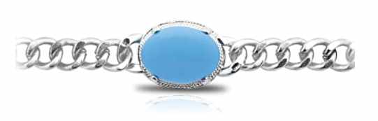 PS CREATION Salman Khan Inspired Turquoise Bracelet