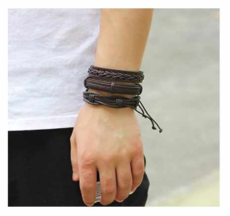 Men Bracelets,इस फेस्टिव सीजन ये डिज़ाइनर मेन्स ब्रैसलेट आपके हाथों की शान  बढ़ा देंगे - designer bracelet for men is available on amazon for less than  500 rupees only - Navbharat Times